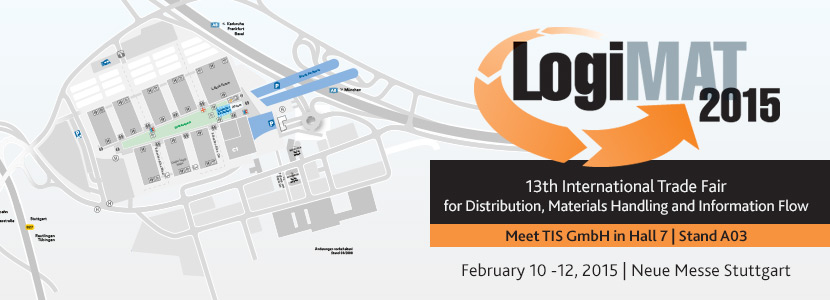 TIS GmbH presents at LogiMat 2015 in Stuttgart